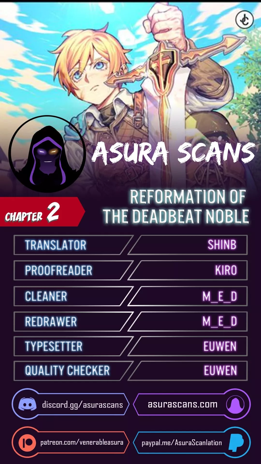 Read Reformation of the Deadbeat Noble Chapter 2 Online