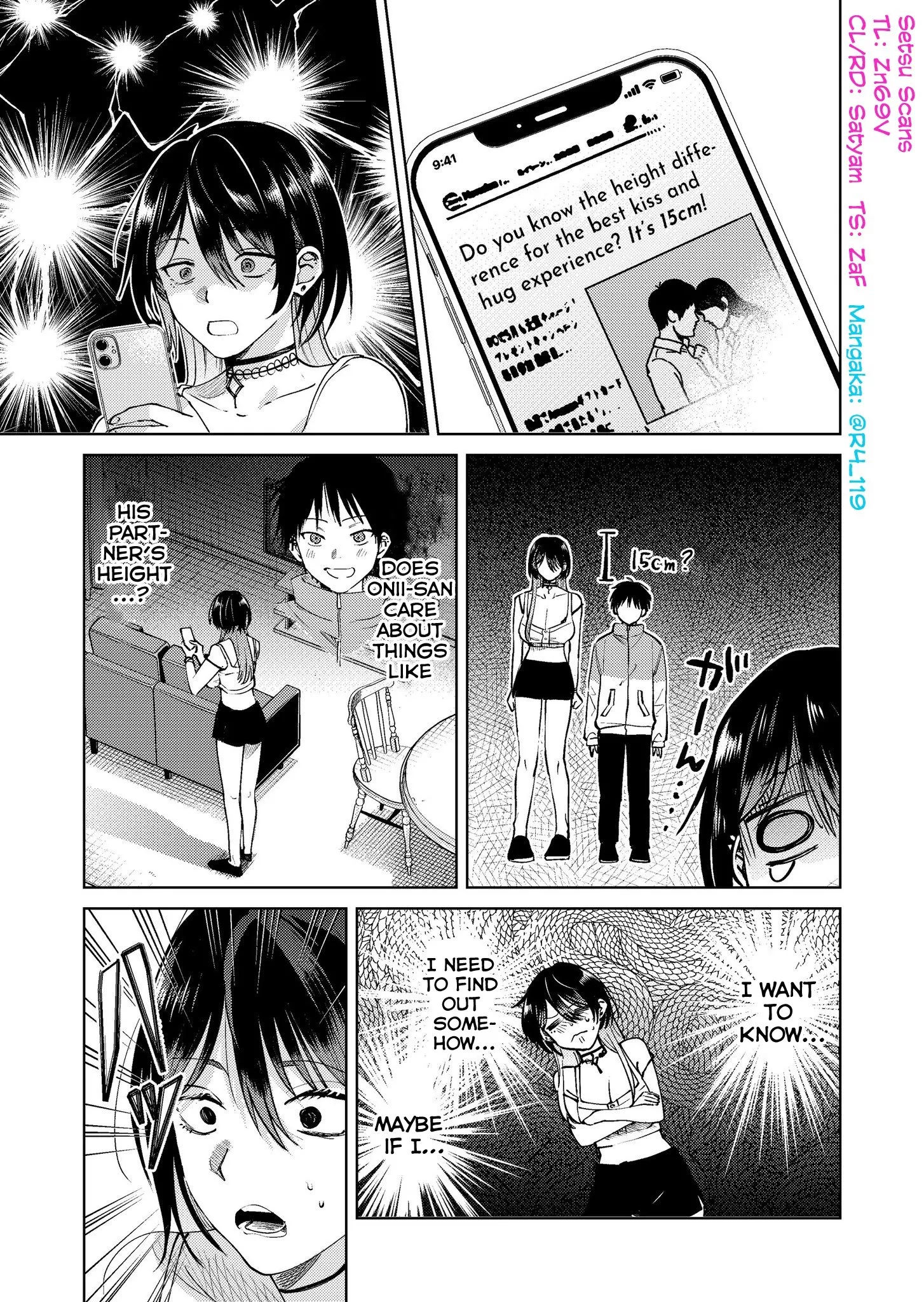 Read Haitatsusaki no Onee-san ga Kowa Sugiru Chapter 17.7 - The Scary Consignee is concerned about the height difference Online