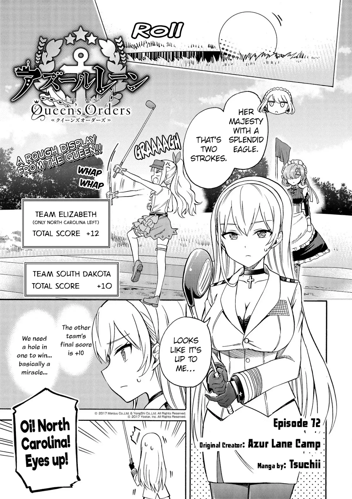 Read Azur Lane: Queen’s Orders Chapter 72 Online