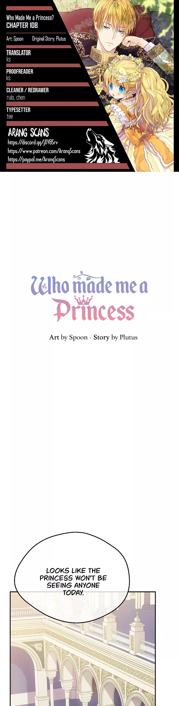 Read Who Made Me a Princess Chapter 108 Online