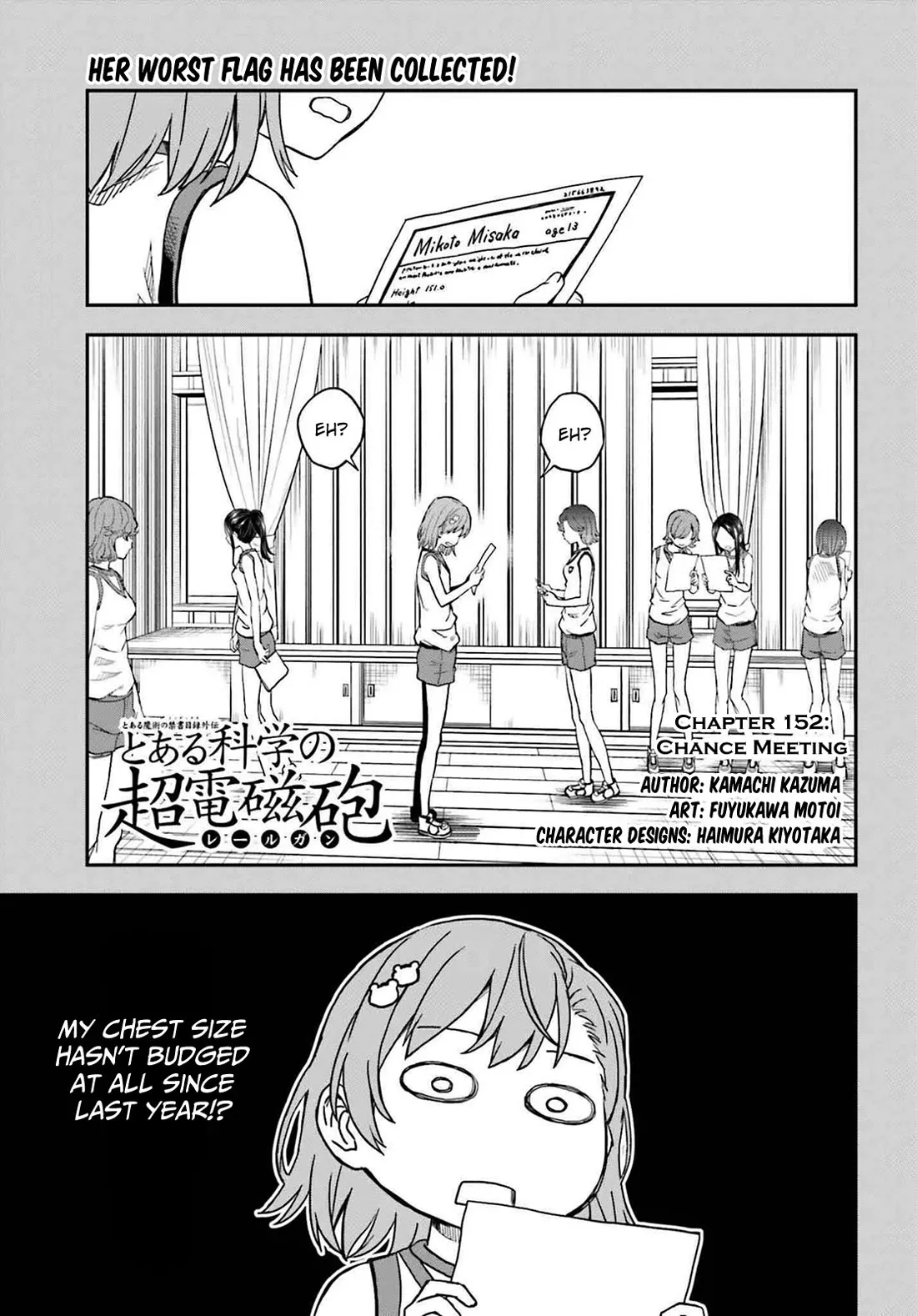 Read To Aru Kagaku no Railgun Chapter 152 - Chance Meeting Online