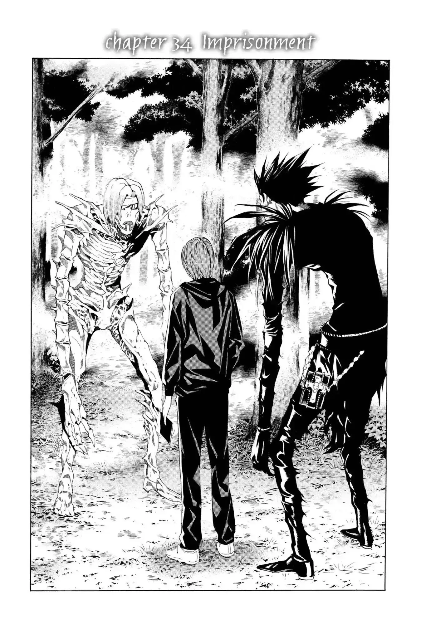 Read Death Note Chapter 34 - Imprisonment Online