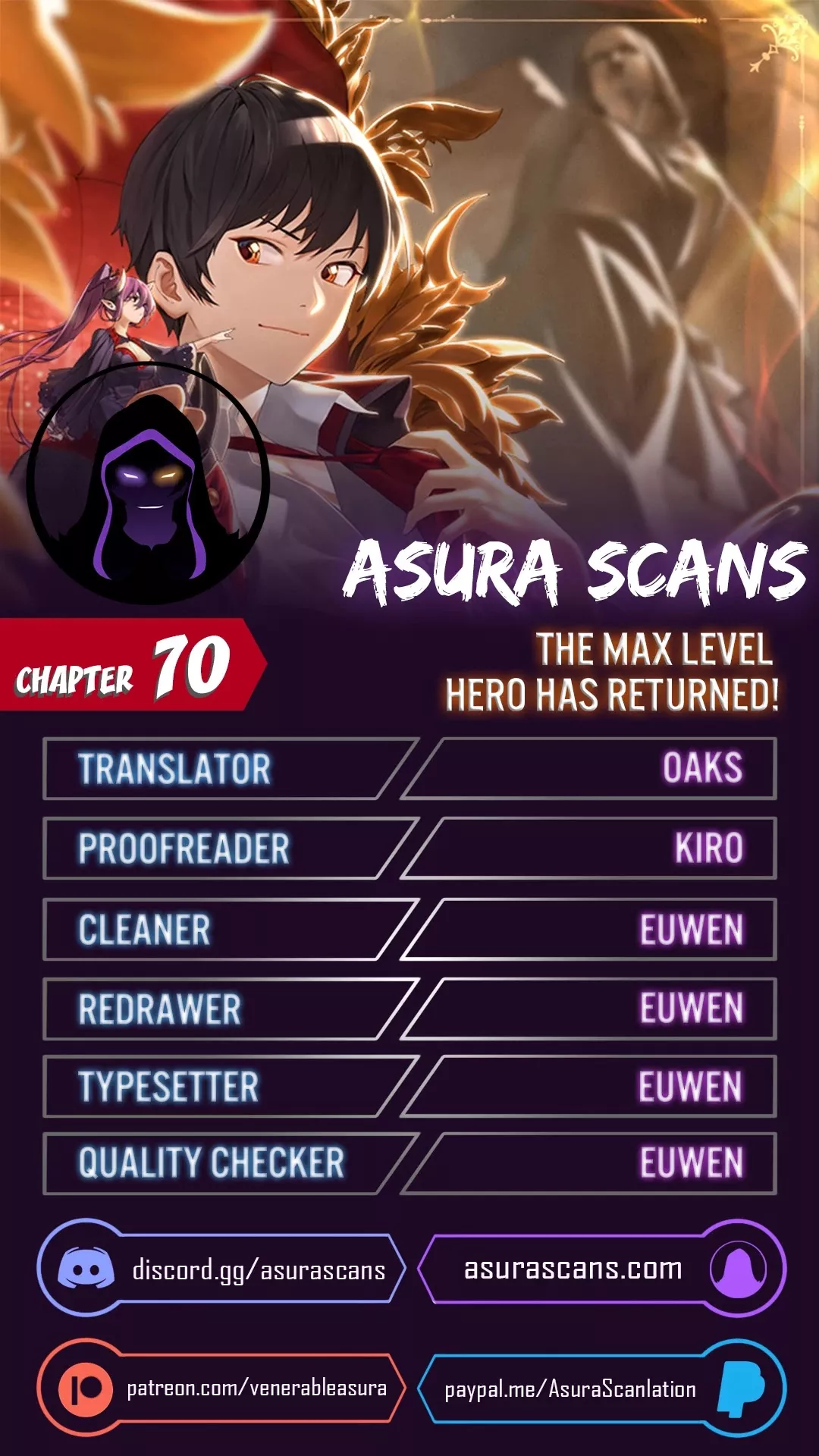 Read The Max Level Hero Has Returned! Chapter 70 Online