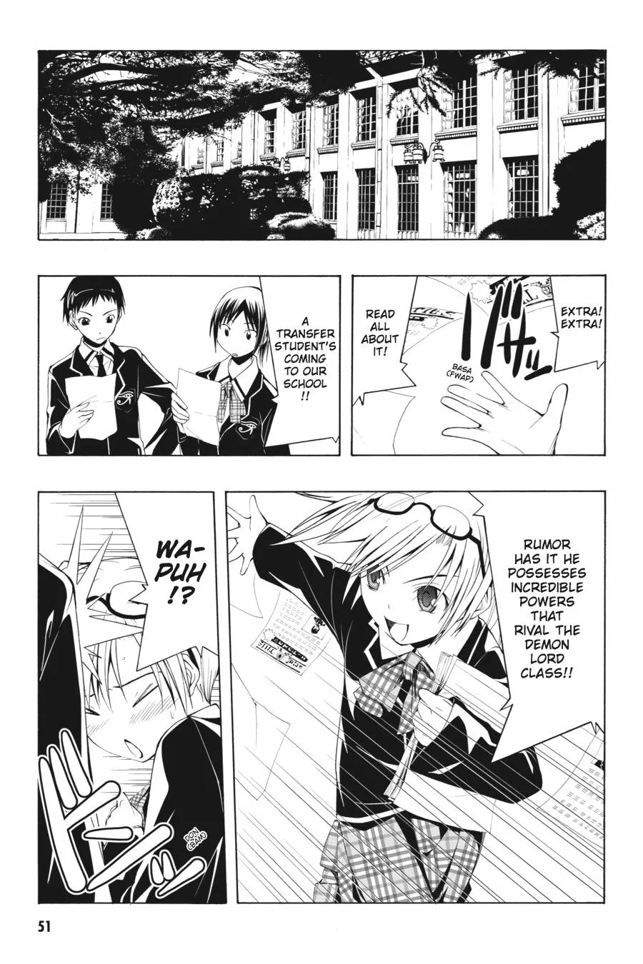 Read Trinity Seven Chapter 1 Online