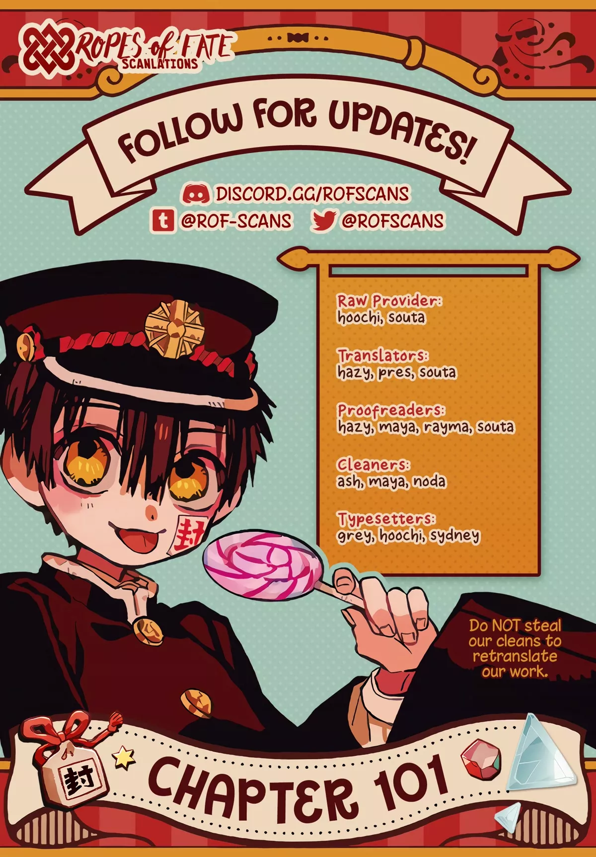 Read Jibaku Shounen Hanako-kun Chapter 101 - Omen (Part 1) Online