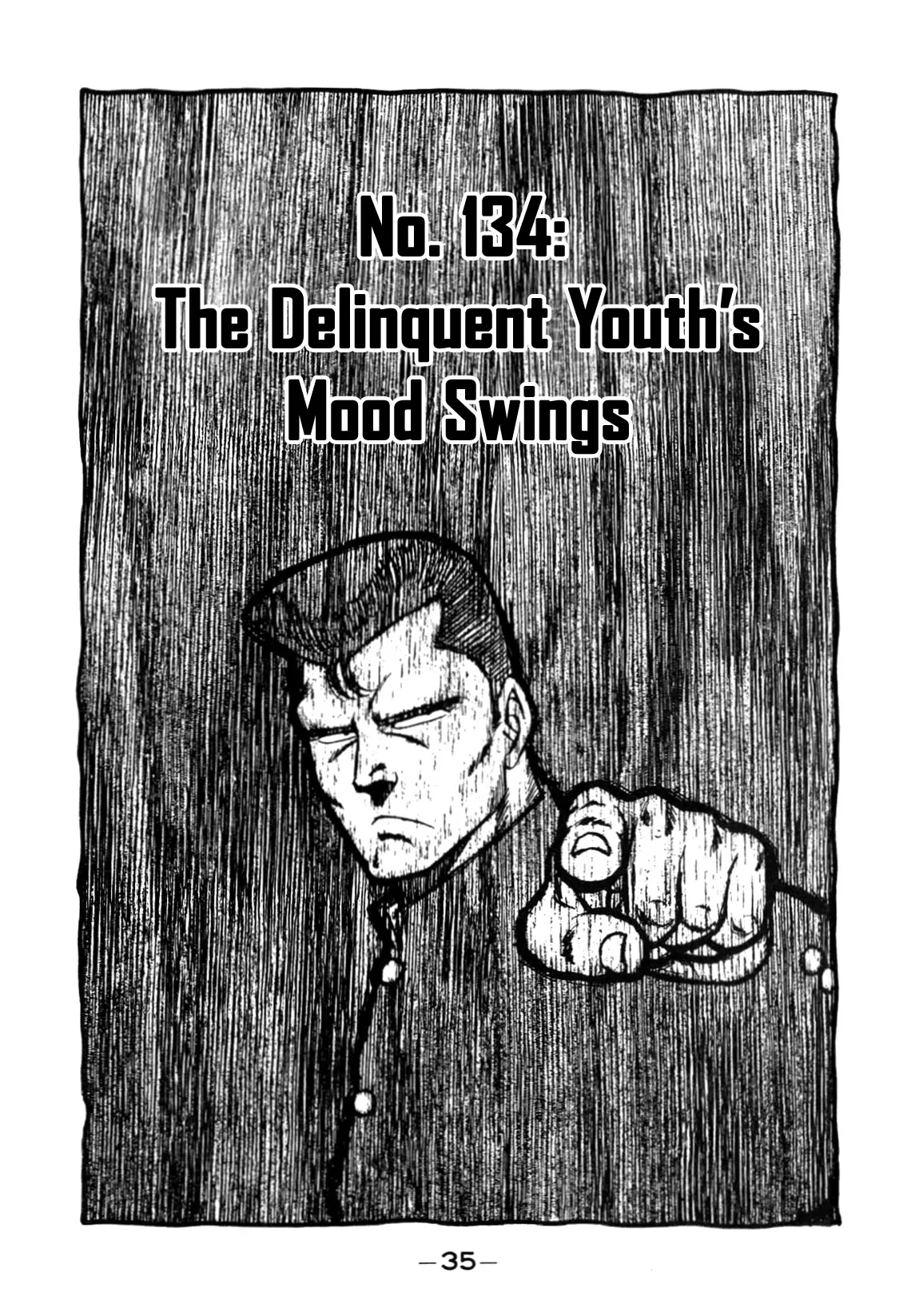 Read Be-Bop-Highschool Chapter 134 - The Delinquent Youth's Mood Swings Online