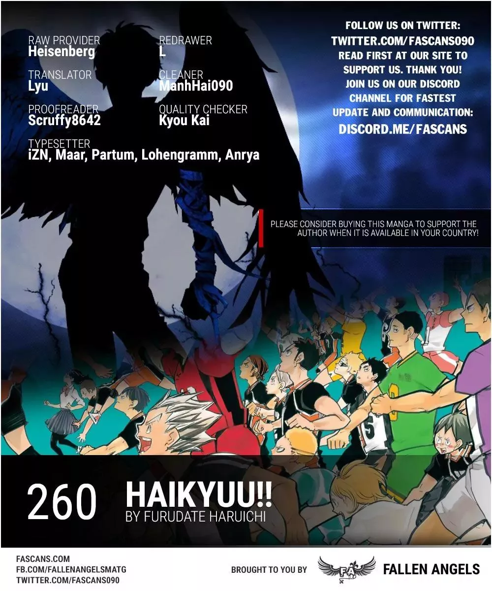 Read Haikyu!! Chapter 260 - Desperate Online