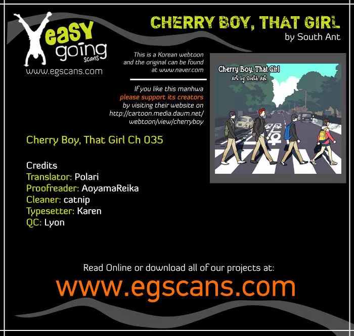 Read Cherry Boy, That Girl Chapter 35 Online