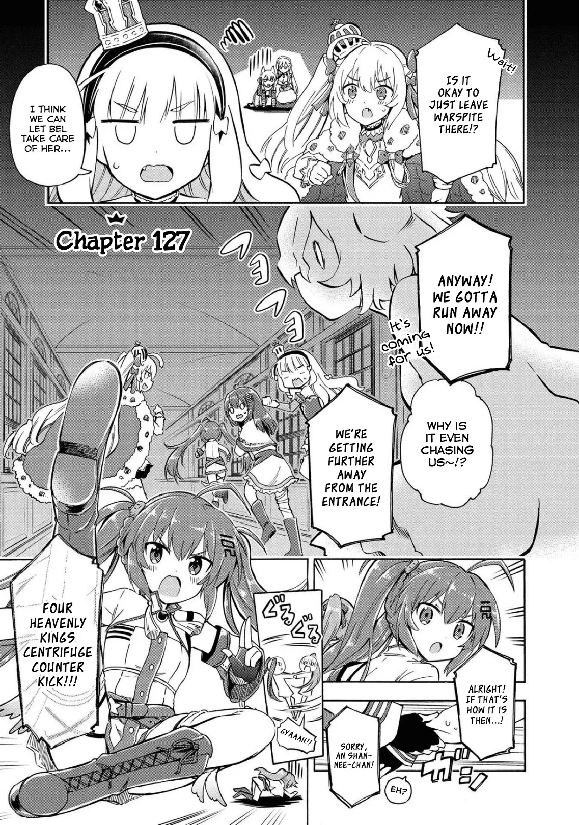 Read Azur Lane: Queen’s Orders Chapter 127 Online