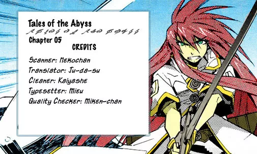 Read Tales of the Abyss Chapter 5 - The Attack of The Six-God Generals Online