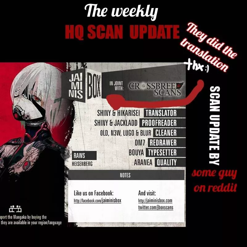 Read Tokyo Ghoul:re Chapter 177 Online