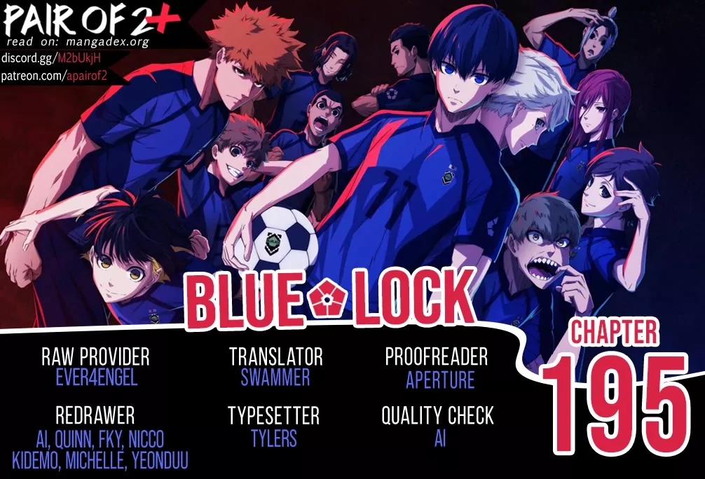 Read Blue Lock Chapter 195 - God’s Trials Online