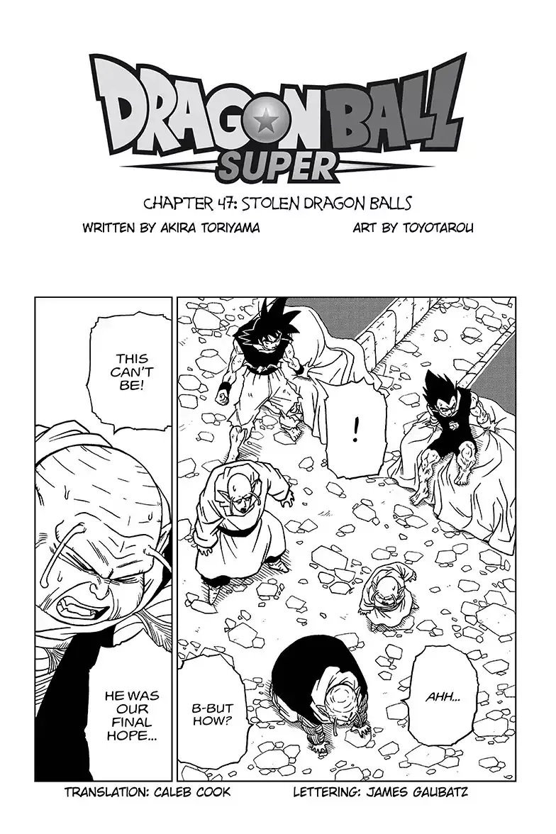 Read Dragon Ball Super Chapter 47 - Stolen Dragon Balls Online