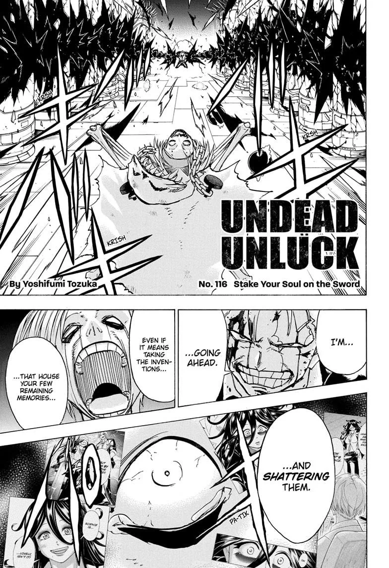 Read Undead + Unluck Chapter 116 Online