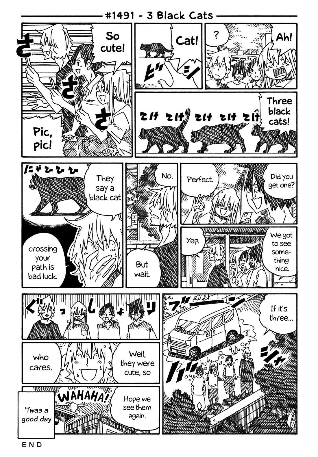 Read Hatarakanai Futari (The Jobless Siblings) Chapter 1491 - 3 Black Cats Online