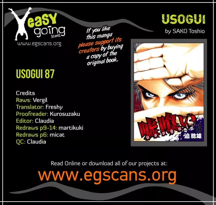 Read Usogui Chapter 87 - Bewildered Dog Online