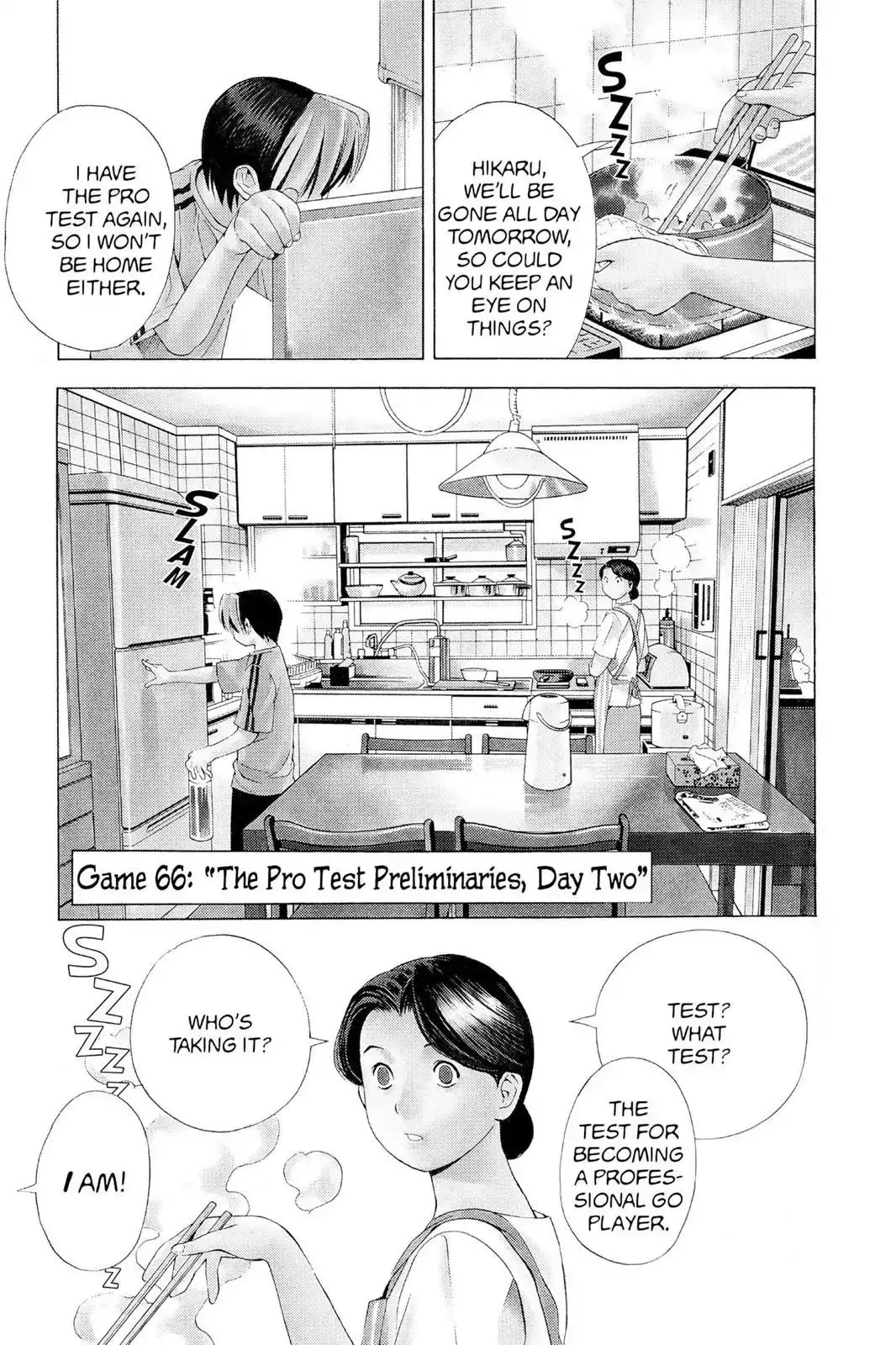 Read Hikaru no Go Chapter 66 - The Pro Test Preliminaries: Day Two Online