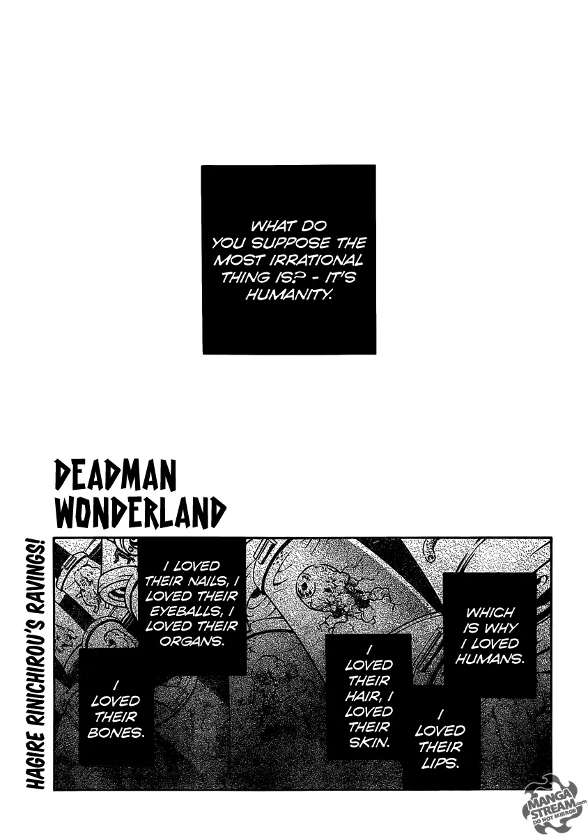 Read Deadman Wonderland Chapter 52 - Haggard absurd Online