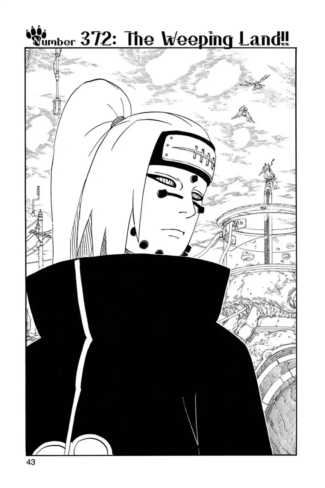 Read Naruto Chapter 372 - The Weeping Land!! Online