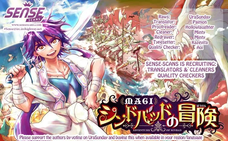 Read Magi – Sinbad no Bouken Chapter 27.9 - End of Volume Online