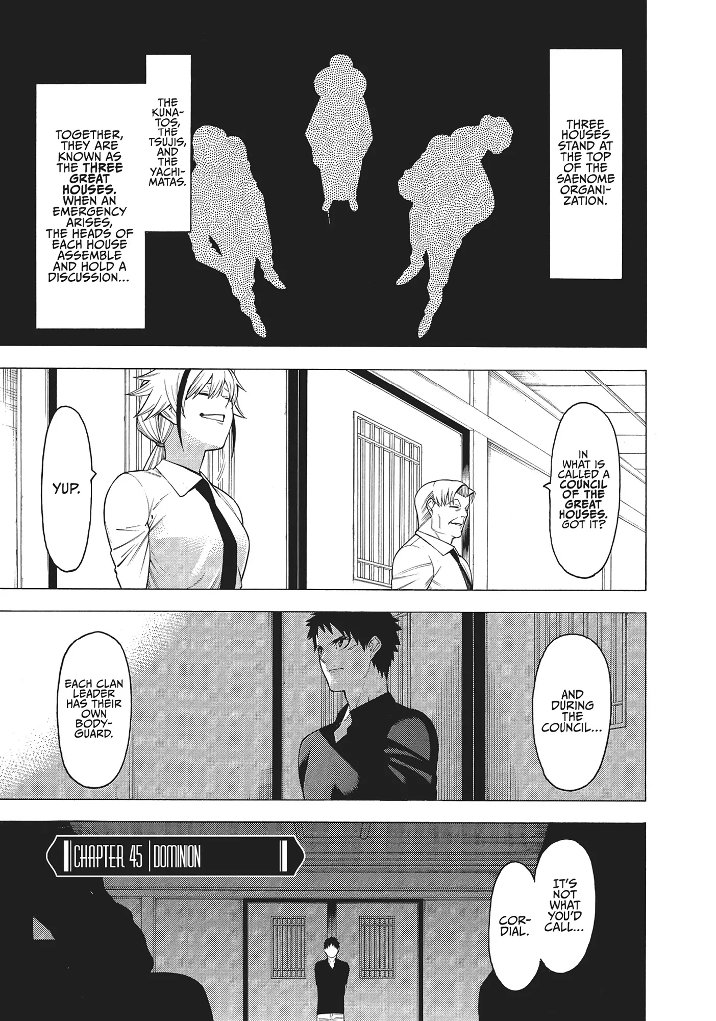 Read Malevolent Spirits: Mononogatari Chapter 45 - Dominion Online