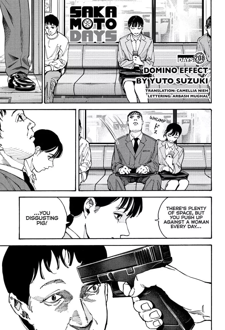 Read Sakamoto Days Chapter 208 - Days 208 Domino Effect Online