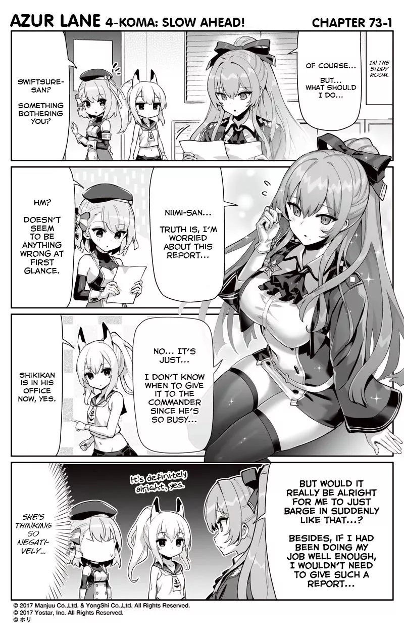 Read Azur Lane 4-koma: Slow Ahead Chapter 73 Online