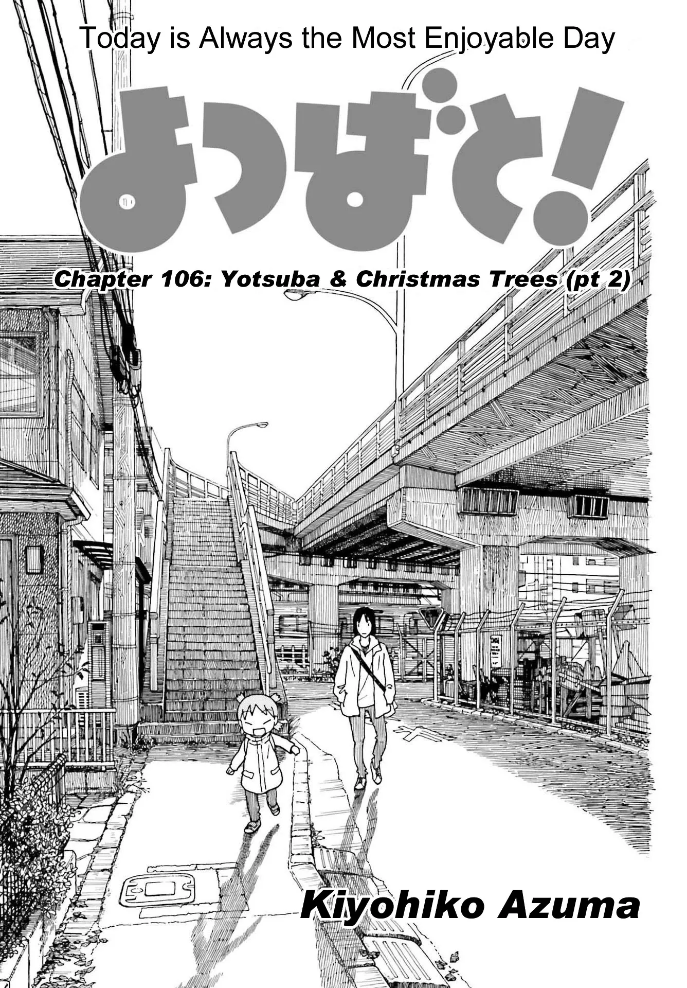 Read Yotsubato! Chapter 110 - Yotsuba & Chritsmas Trees (part 2) Online