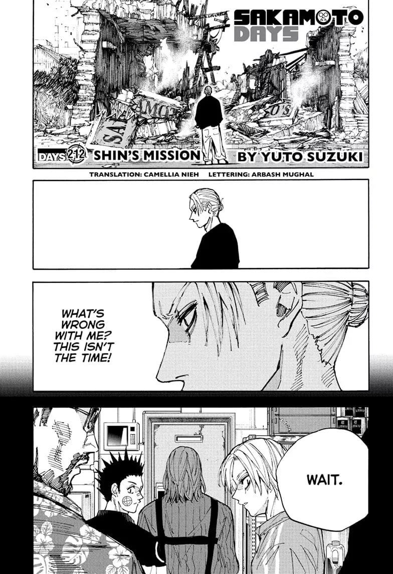 Read Sakamoto Days Chapter 212 - Days 212 Shin's Mission Online