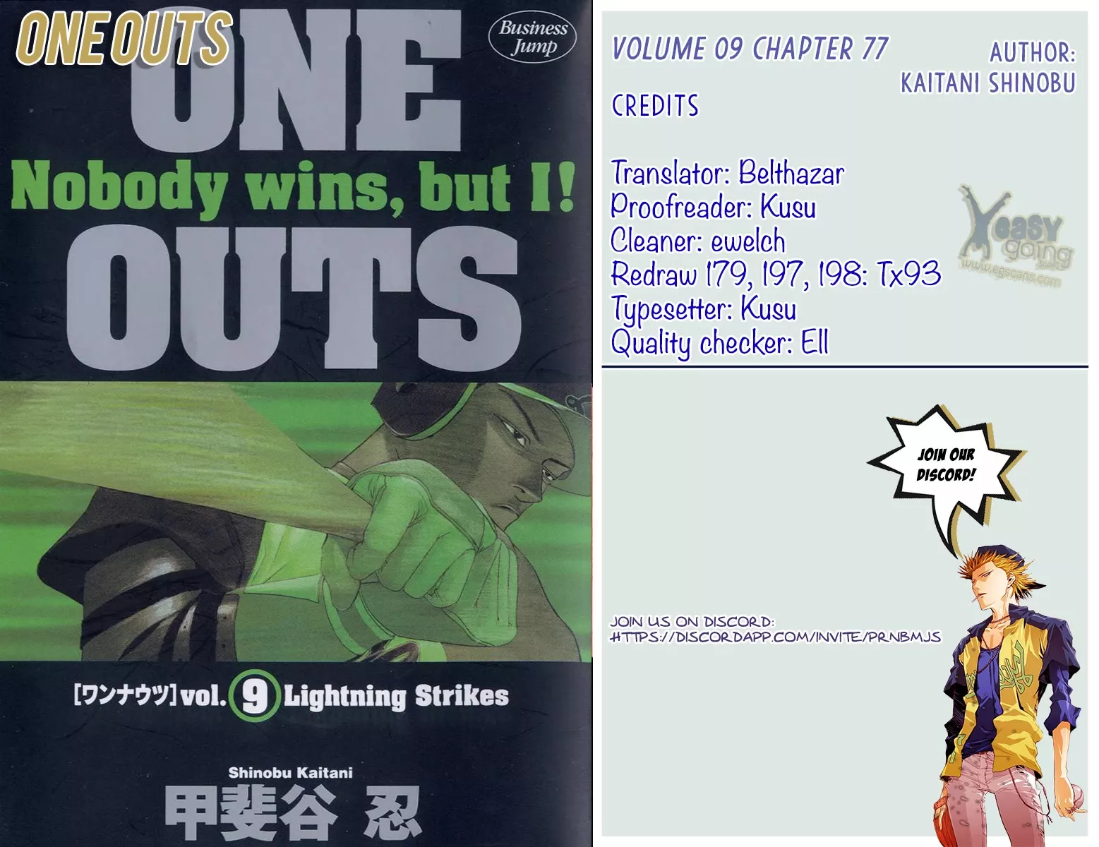 Read One Outs Chapter 77 - Provocation Online