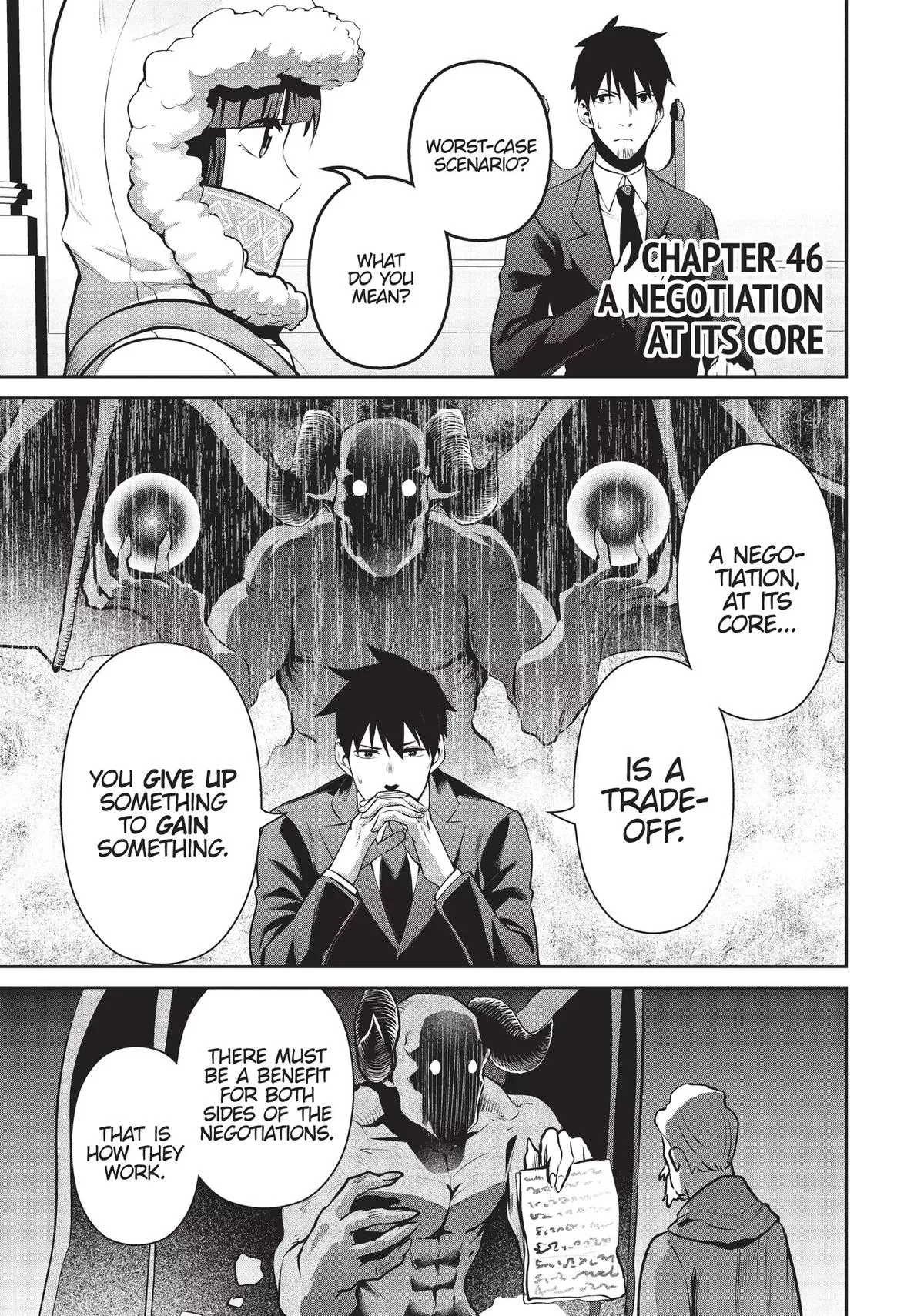 Read Salaryman ga Isekai ni Ittara Shitennou ni Natta Hanashi Chapter 46 Online