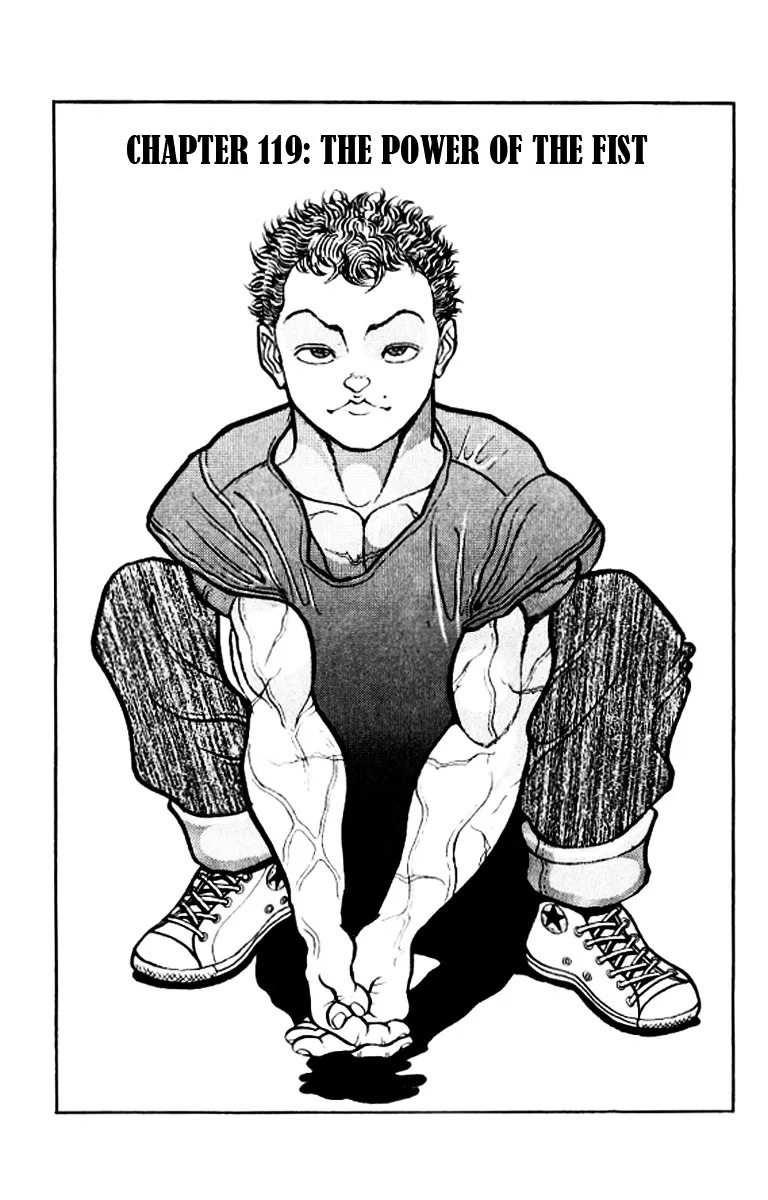 Read Grappler Baki Chapter 119 - The power of the fist Online