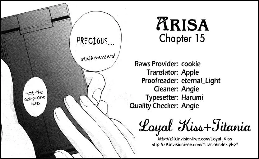 Read Arisa Chapter 15 Online