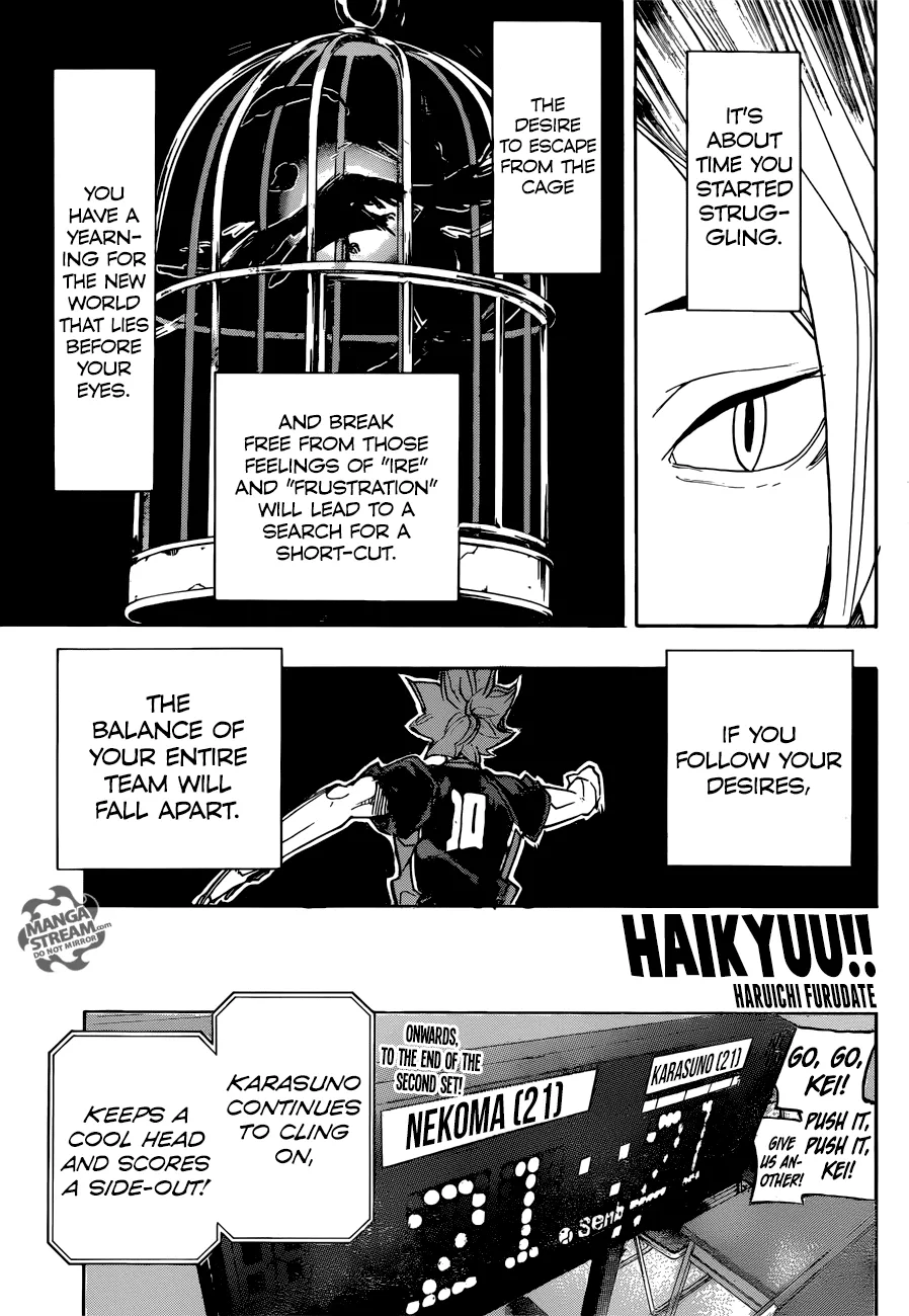 Read Haikyu!! Chapter 313 Online