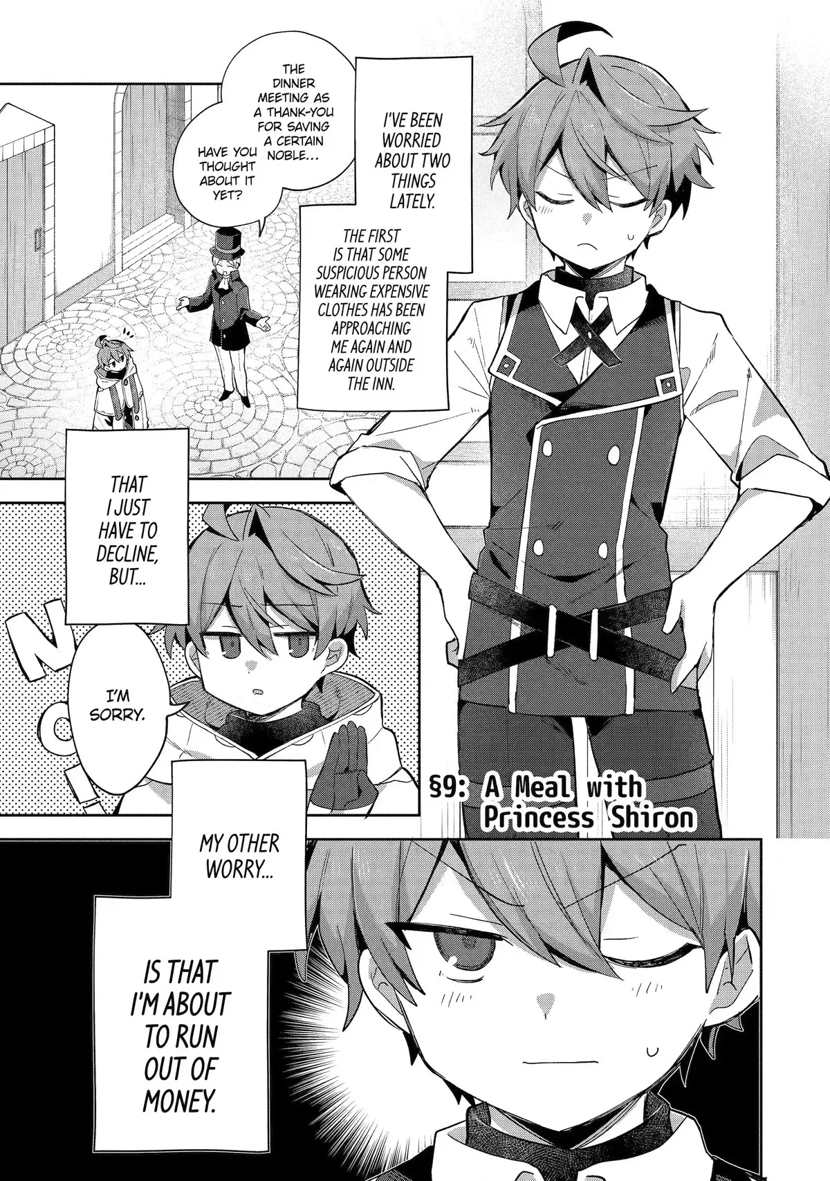 Read “Mou…. Hatarakitakunain desu”: Boukensha nanka Yameteyaru. Imasara, Taiguu wo Kaeru kara to Onegai saretemo Okotowari desu. Boku wa Zettai Hatarakimasen. Chapter 9 Online