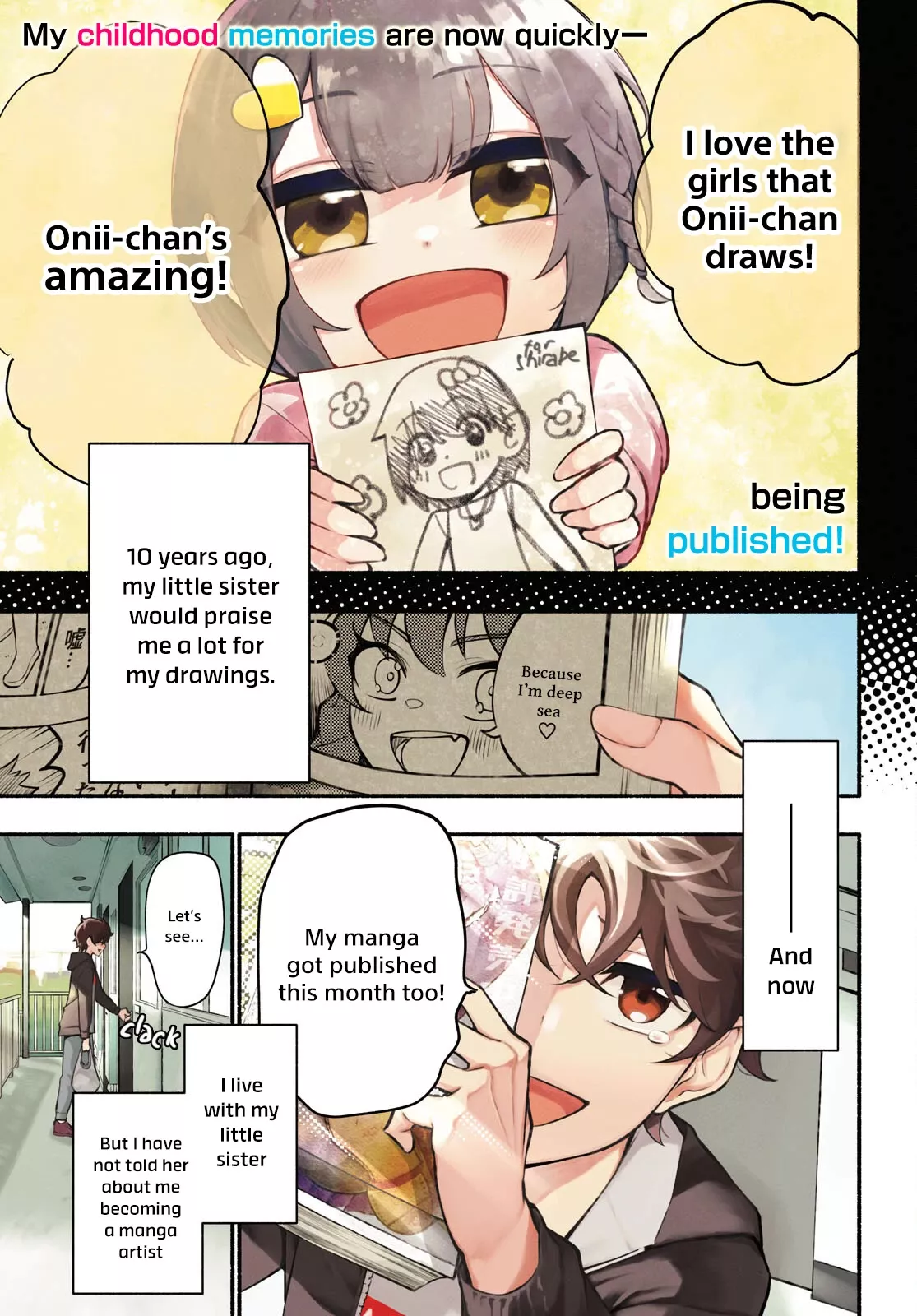 Read Imouto ga Oshisugiru! Chapter 1 - The Million-Subscriber Imouto Online