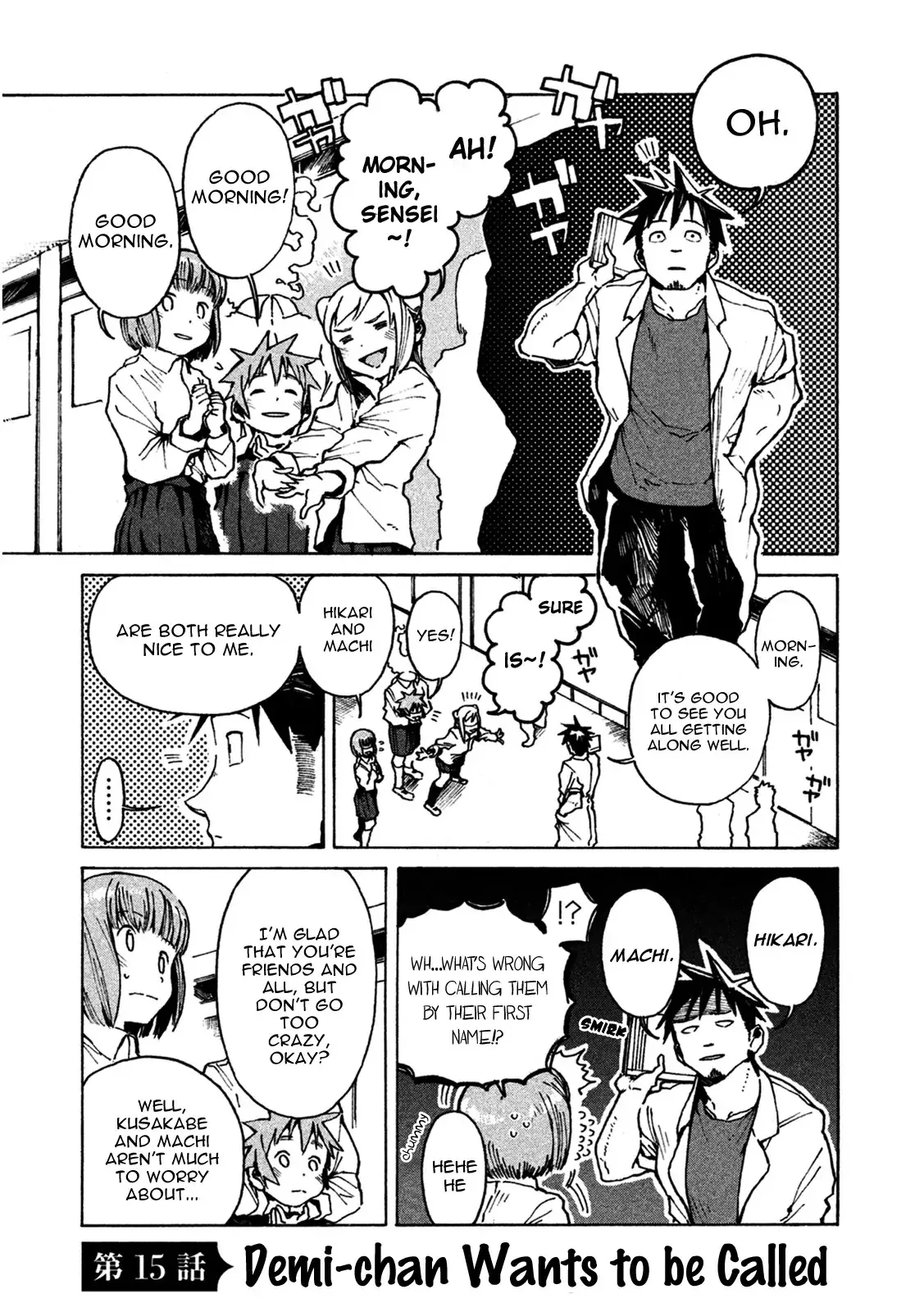 Read Ajin-chan wa Kataritai Chapter 15 - Demi-chan wants to be called Online