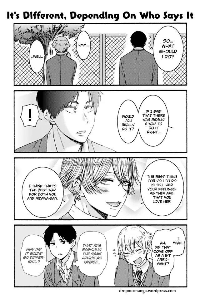 Read Tomo-chan wa Onna no ko! Chapter 839 - It's Different, Depending On Who Says It Online