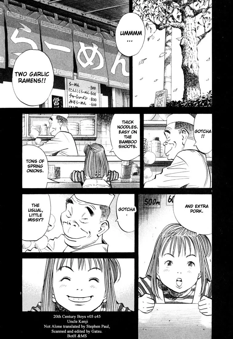 Read 20th Century Boys Chapter 46 - Uncle Kenji Online