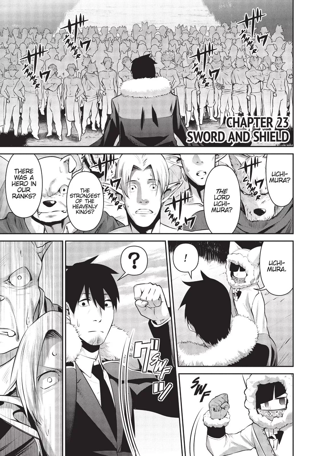 Read Salaryman ga Isekai ni Ittara Shitennou ni Natta Hanashi Chapter 23 Online