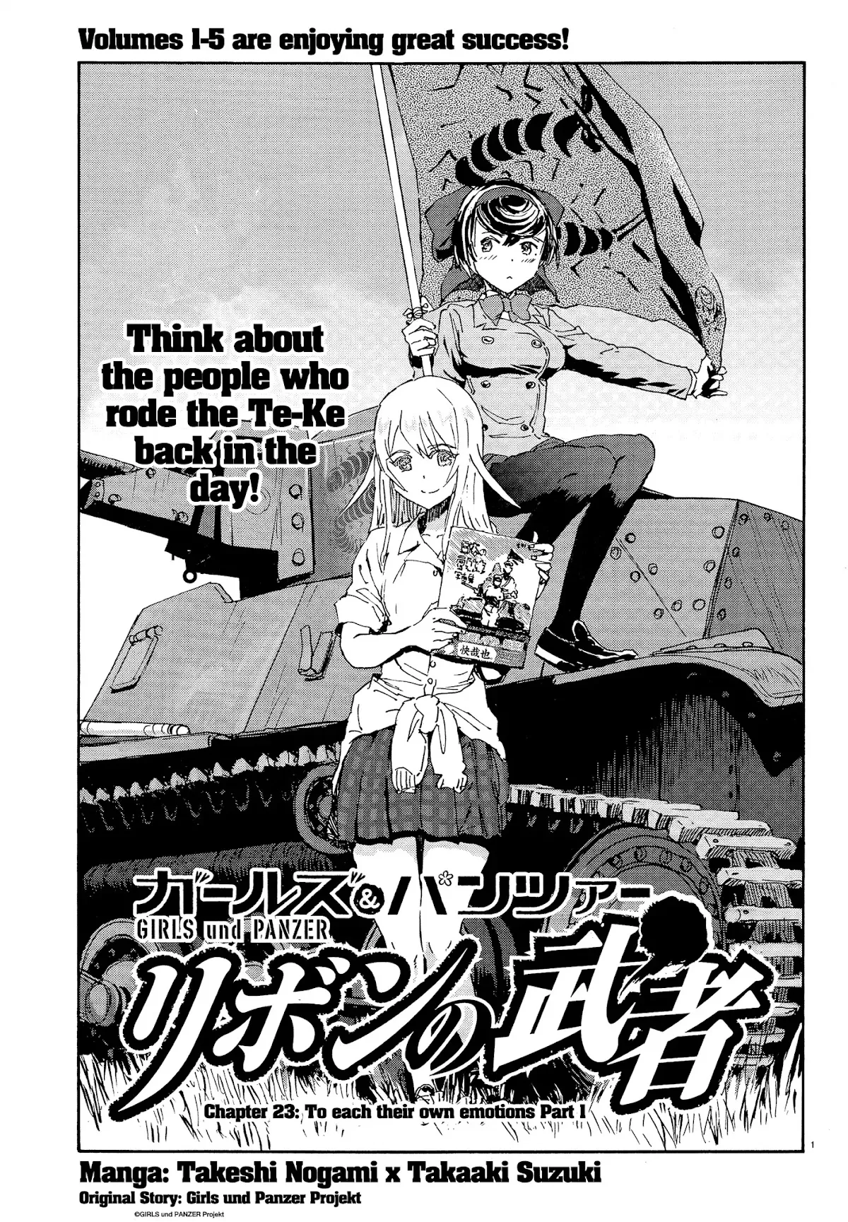 Read Girls & Panzer – Ribbon no Musha Chapter 23 - To each their own emotions - Part 1 Online
