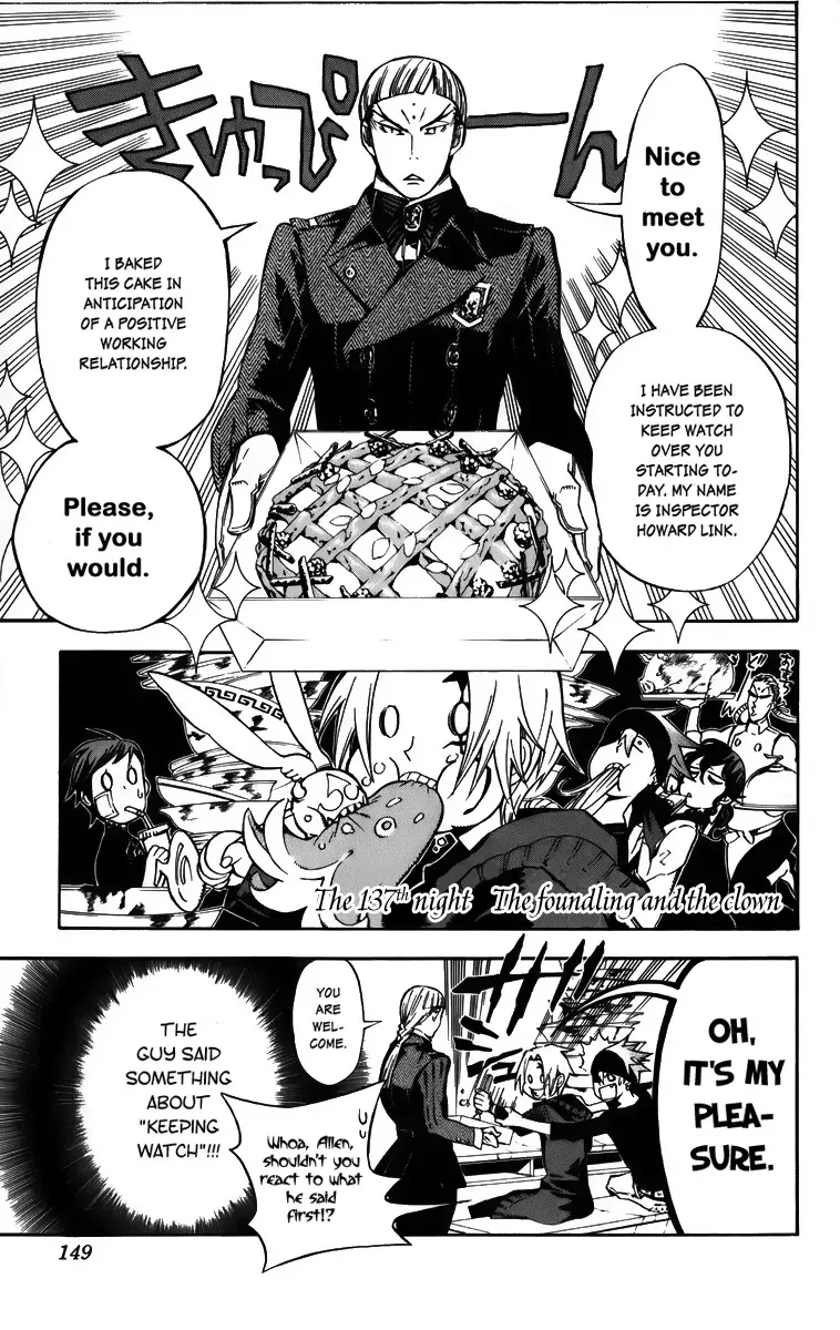 Read D.Gray-man Chapter 137 - The 137th Night: Orphan and Clown Online