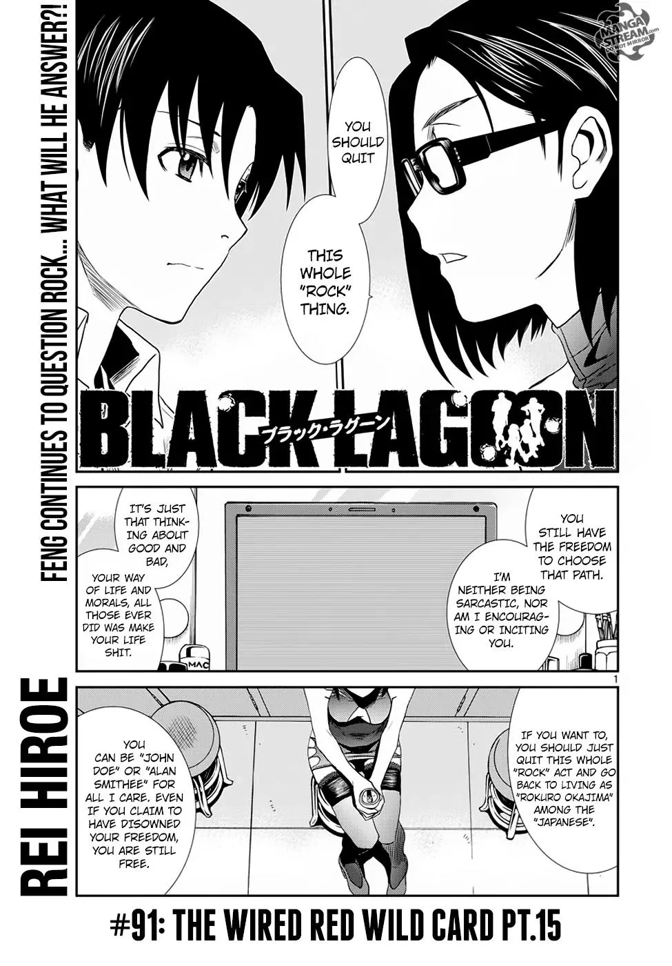 Read Black Lagoon Chapter 91 - The Wired Red Wild Card PT.15 Online