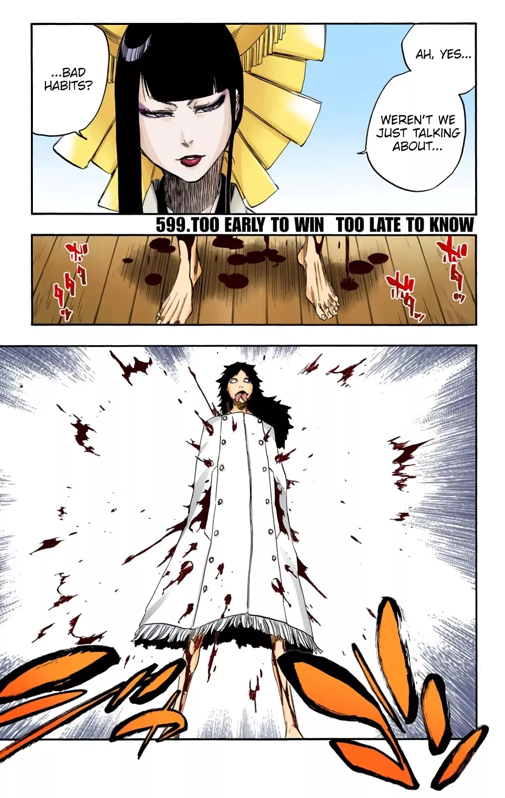 Read Bleach Chapter 599 - Too Early To Win, Too Late To Know Online