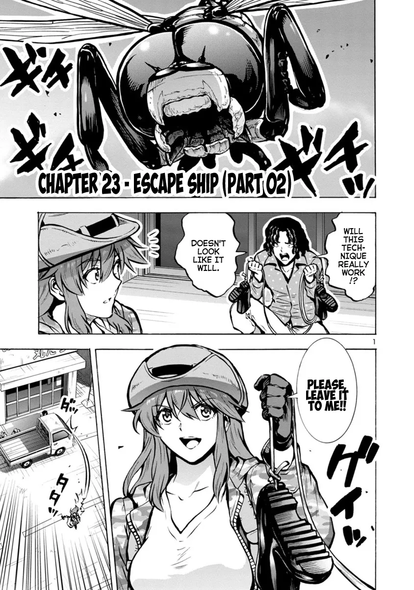 Read Dai Kyochuu Rettou Chapter 23.2 - Escape Ship (Part 02) Online