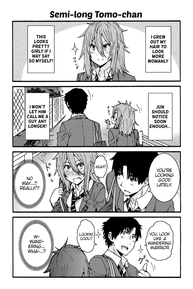 Read Tomo-chan wa Onna no ko! Chapter 20 - Semi Long Tomo-chan Online