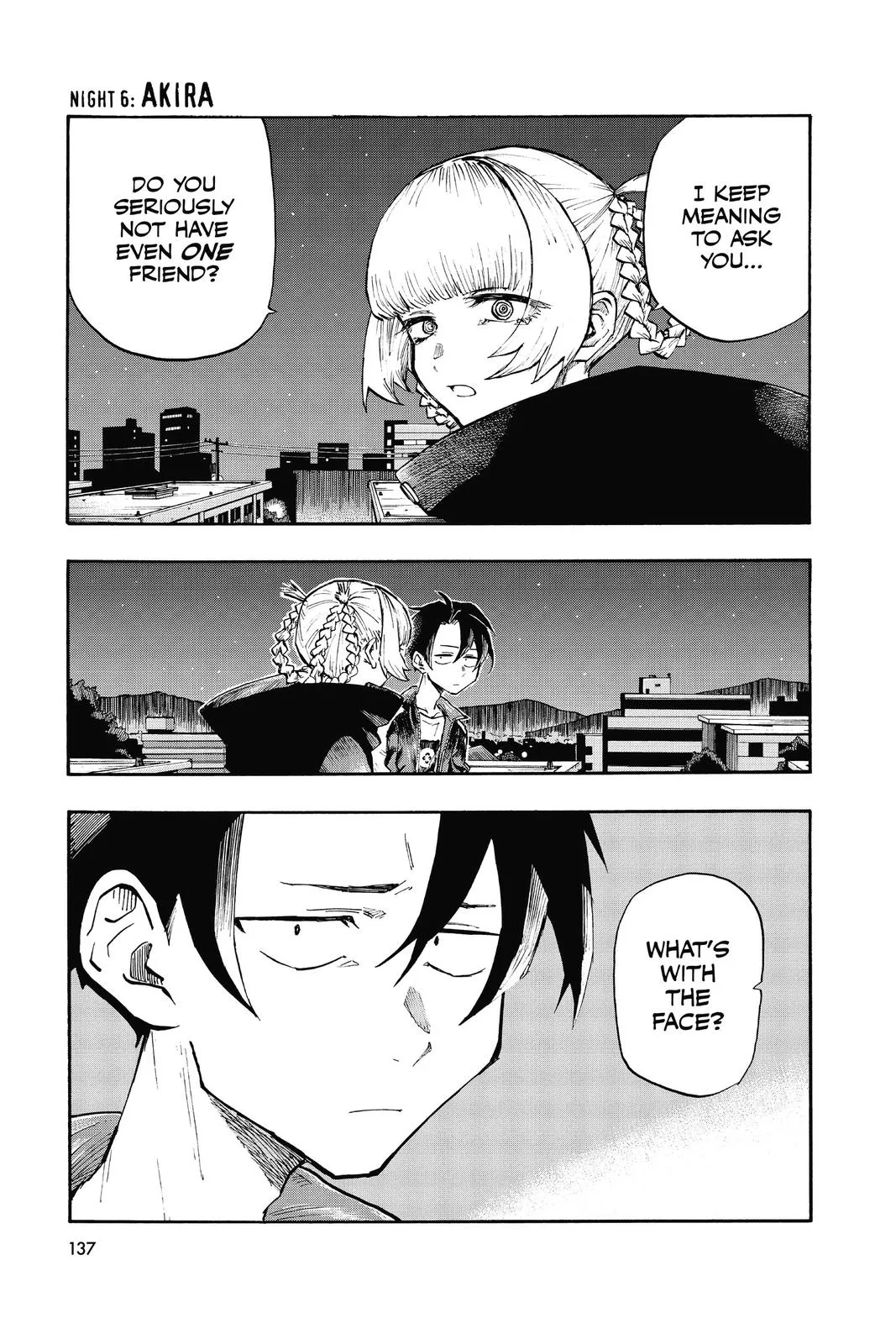 Read Yofukashi no Uta Chapter 6 Online