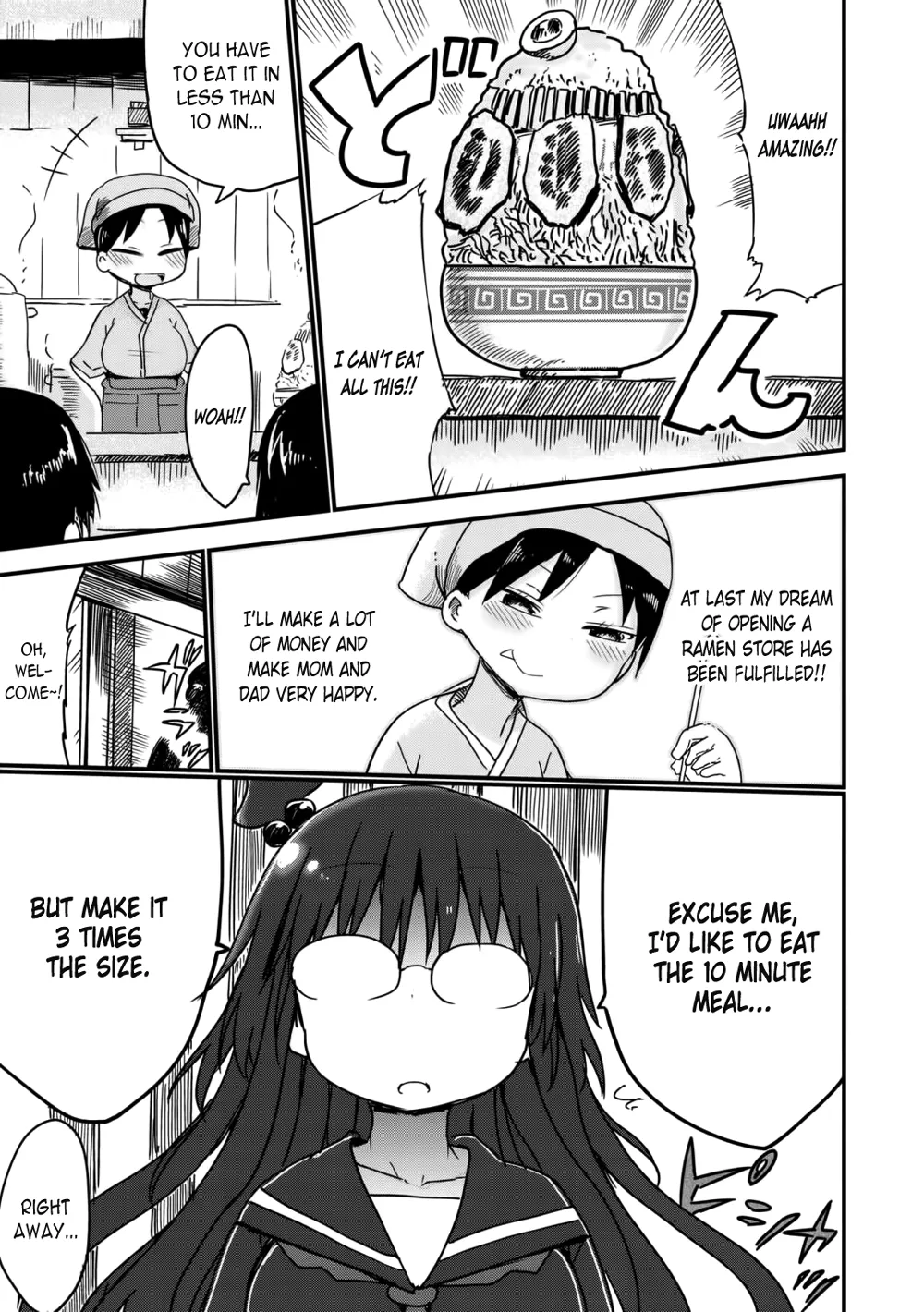 Read Metsuko ni Yoroshiku Chapter 9 - Food war! A trembling Lion's heart! Online
