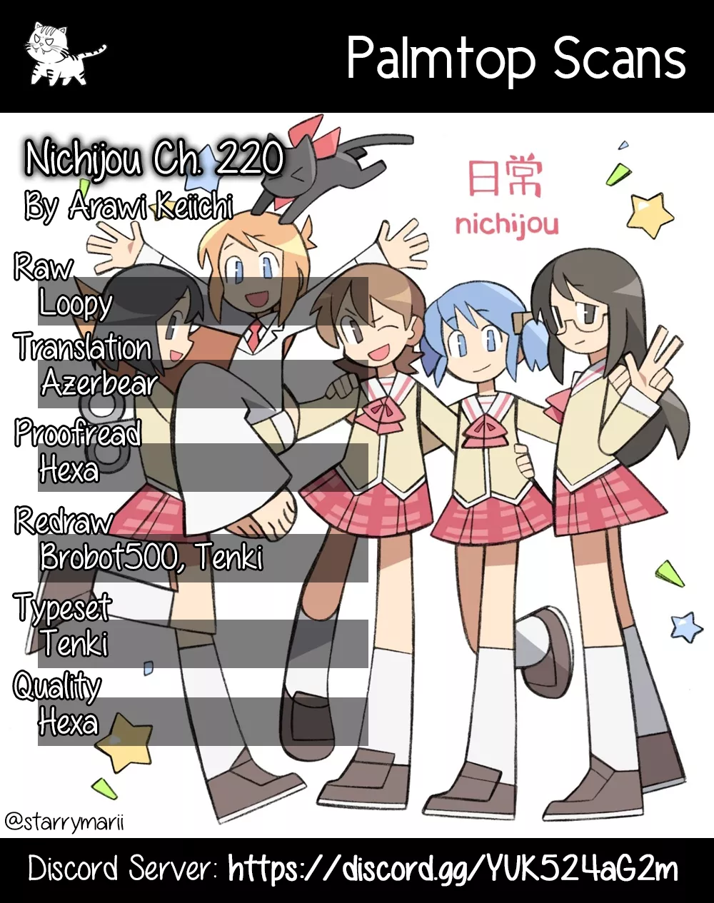 Read Nichijou Chapter 220 Online