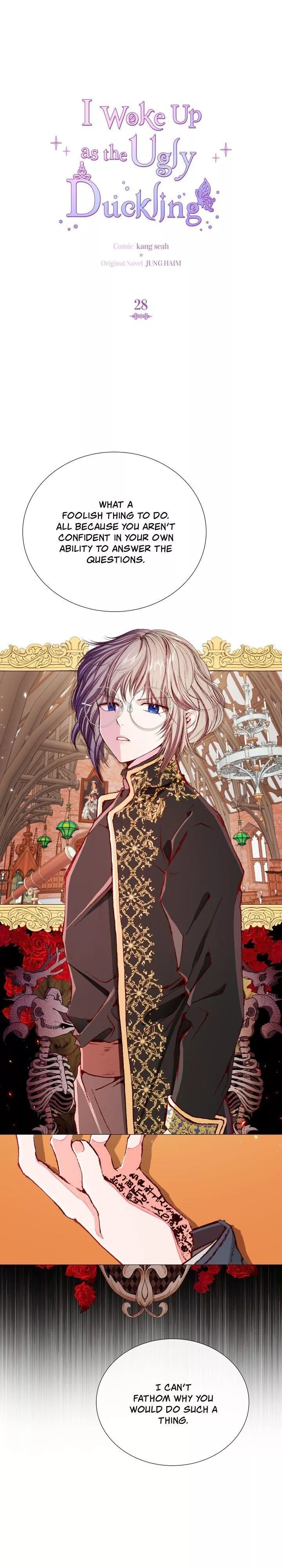 Read I Woke up as the Ugly Duckling Chapter 28 Online
